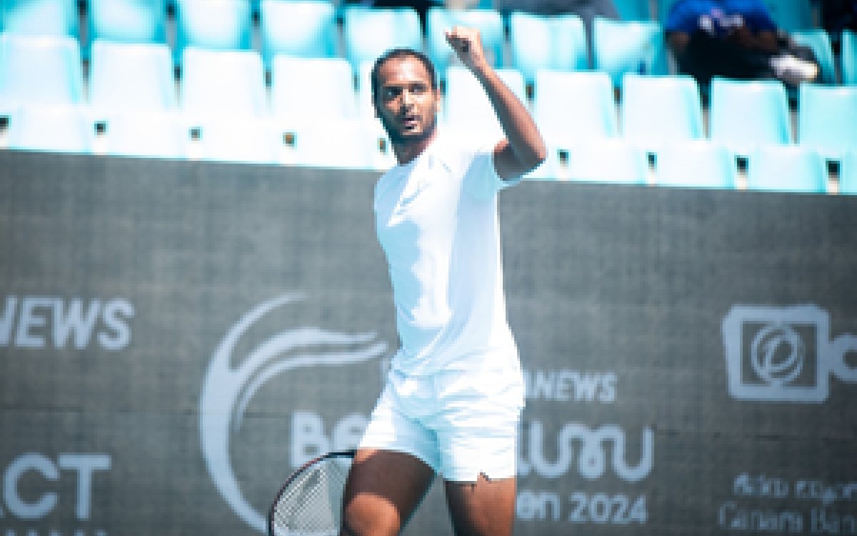 Ramkumar, Ankita Among Top Stars In Action In PSPB Inter-Unit Lawn Tennis Tournament