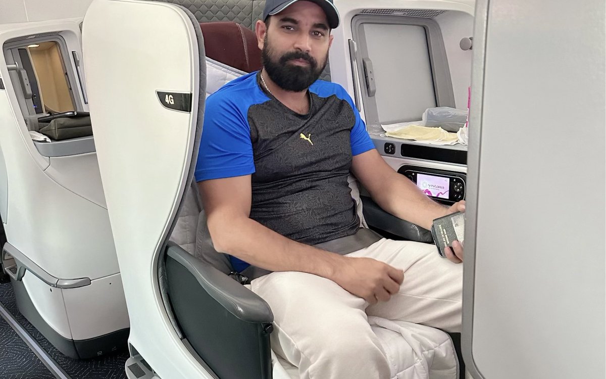 Shami Returns To India Post Successful Achilles Surgery