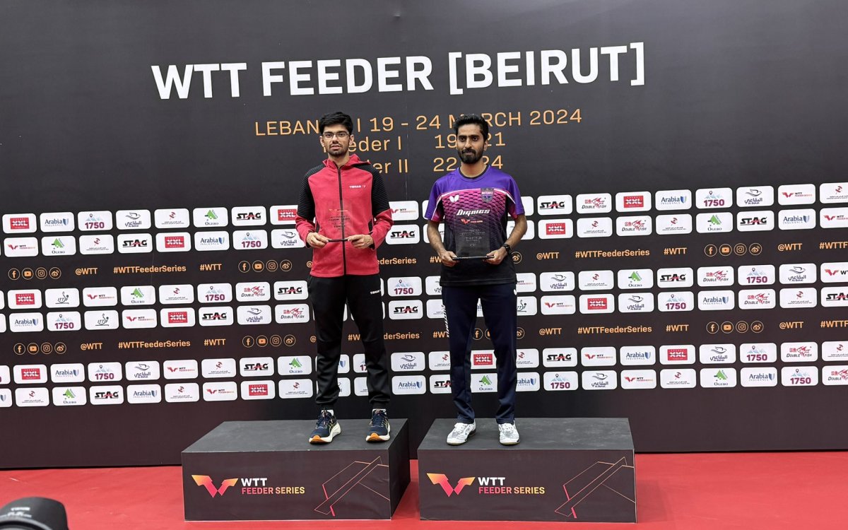 Table Tennis: Sathiyan Clinches Historic WTT Feeder Title; Diya-Manush Mixed Doubles Champions