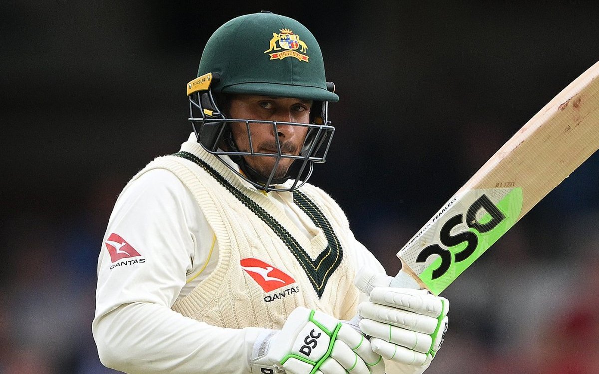 Usman Khawaja Forced To Remove Black Dove Sticker From His Bat Against NZ