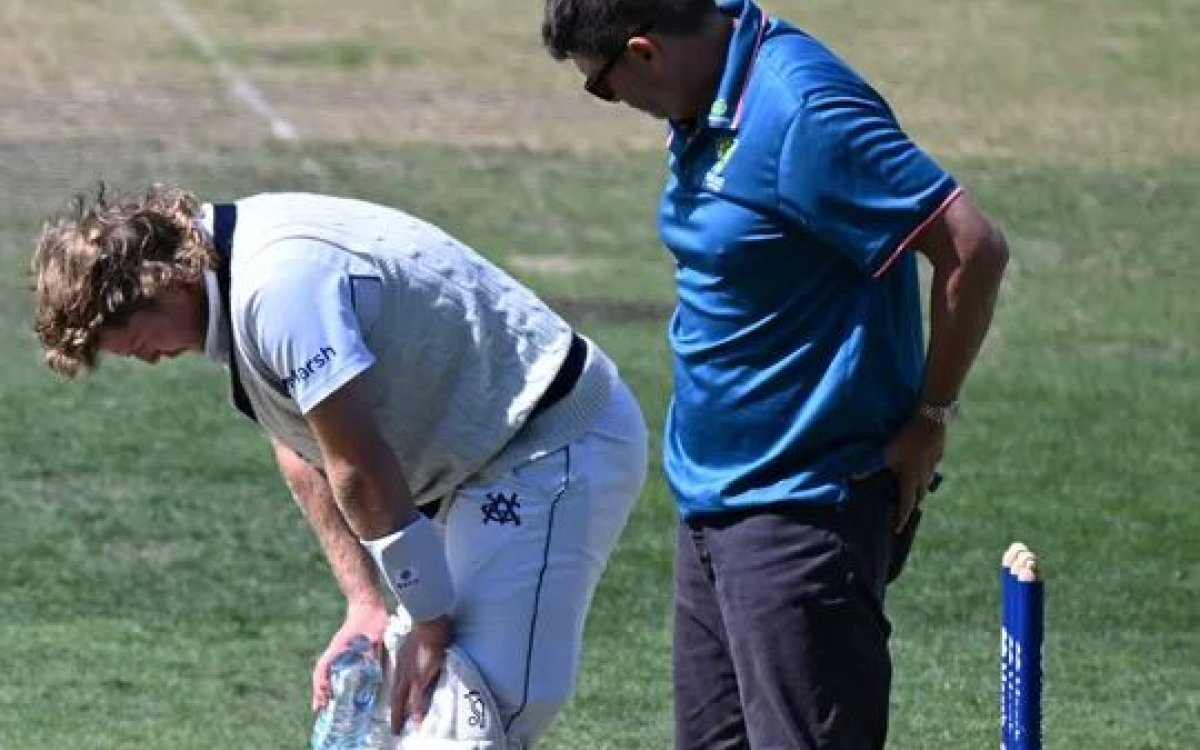 Will Pucovski Retires Hurt After Being Struck By Bouncer In Sheffield Shield Match