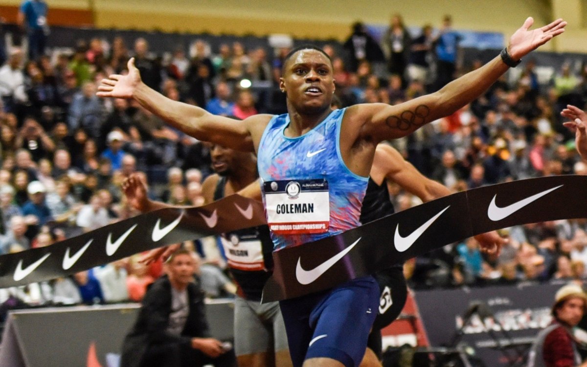 World Record Holder Coleman Wins 60m At Athletics Indoor Worlds