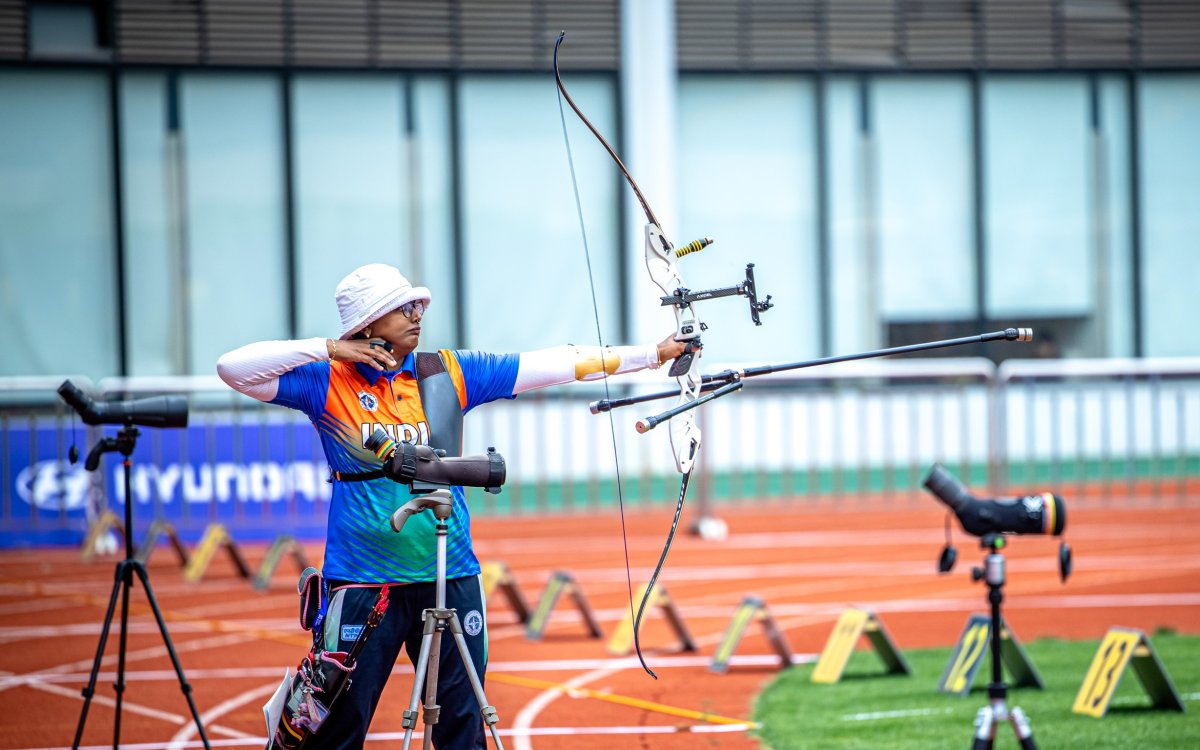 Archery WC: Ace archer Deepika pockets silver in Shanghai; India finish campaign with 8 medals (Ld)