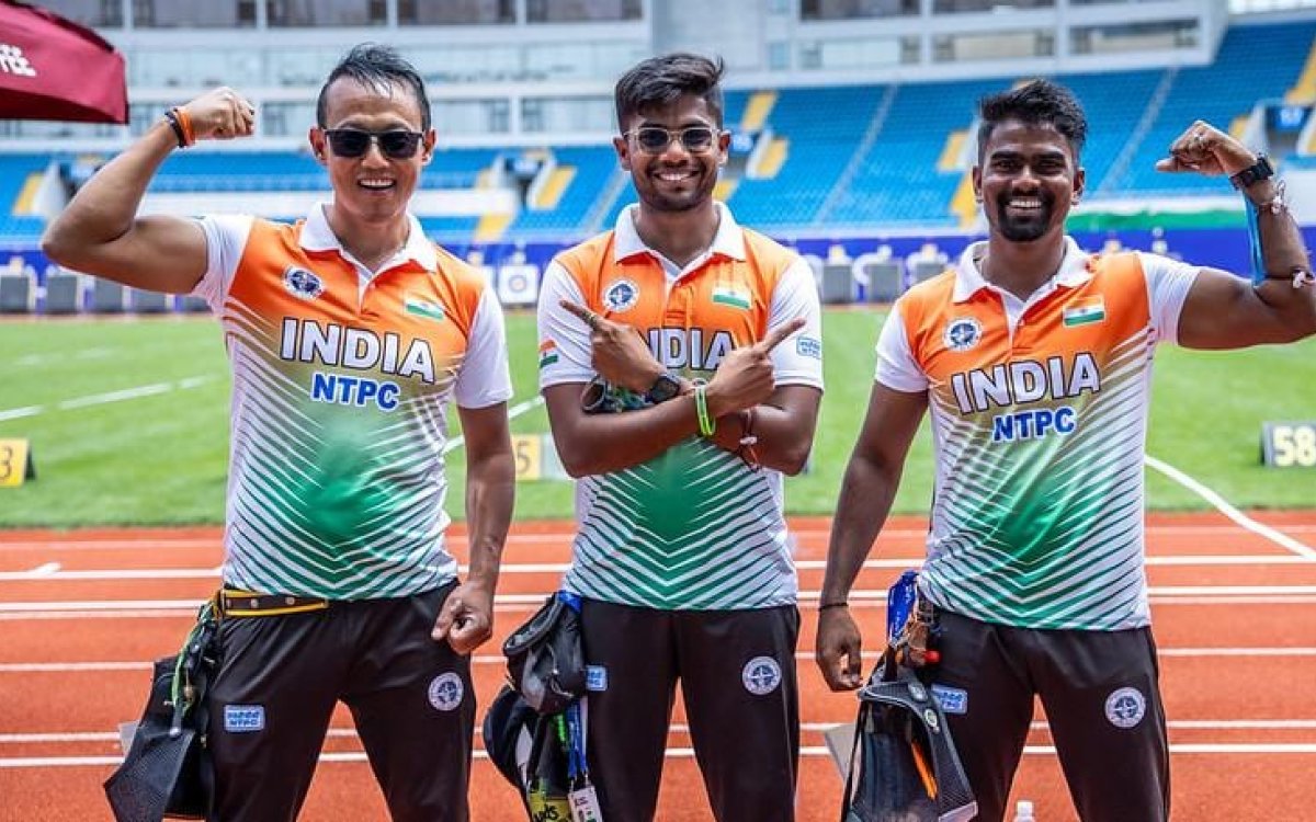 Archery WC: India Stun Olympic Champion Korea To Win Men s Recurve Team Gold