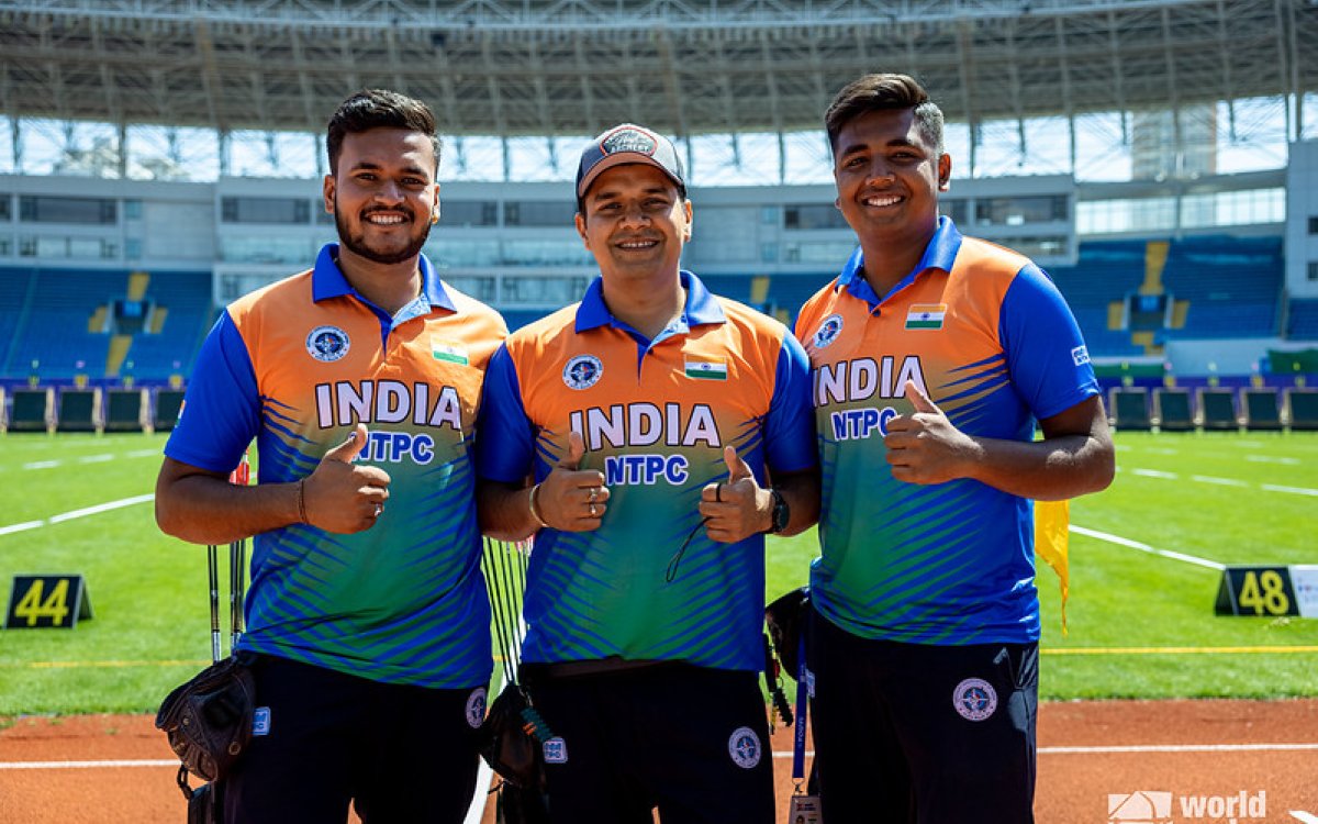 Archery WC: Indian men’s compound and mixed team win gold