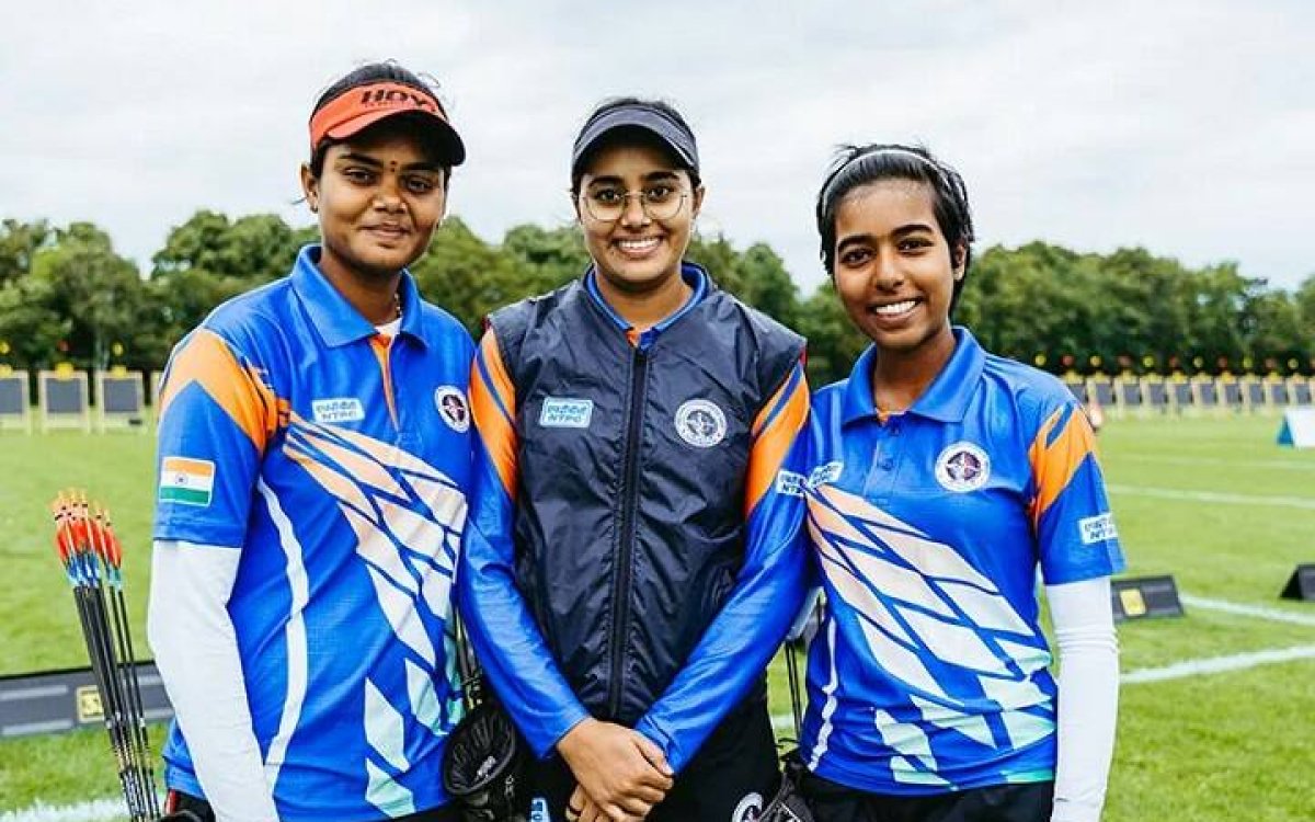 Archery WC: Indian women’s compound team bags gold in Shanghai