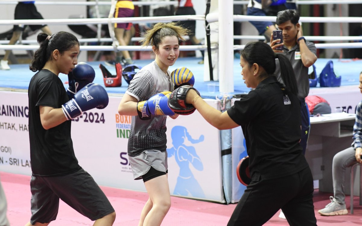 Asia’s Top Boxers Spar At Multination Camp In Rohtak; ‘best Way Forward For Burgeoning India , Says Coach BI Fernandez