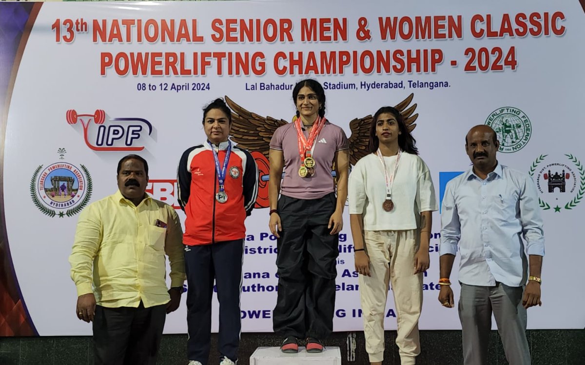 At 50, IRS officer Ekta wins national powerlifting medals, breaks records