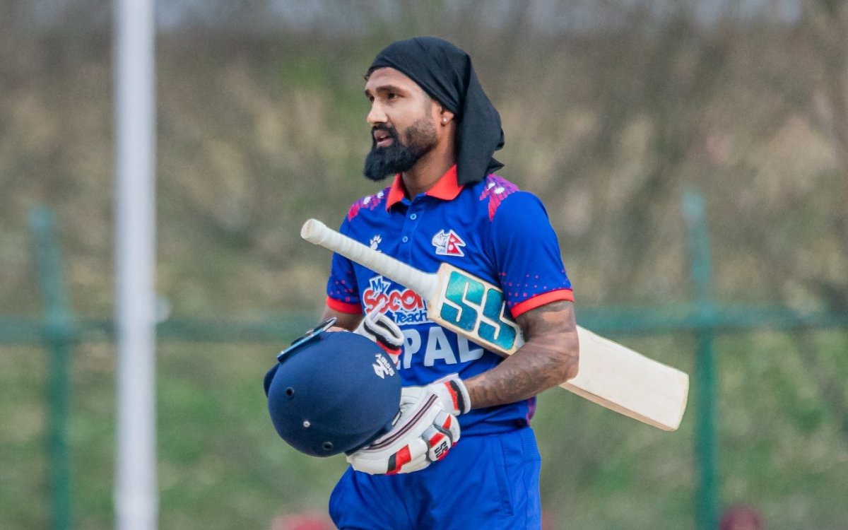 Dipendra Singh Airee becomes third player to smash six sixes in an over in men's T20Is