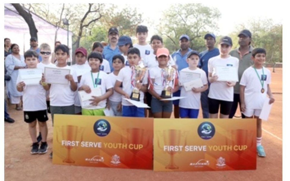 First Serve NGO partnered with The Claridges and Maxtennis Academy to empower young tennis players