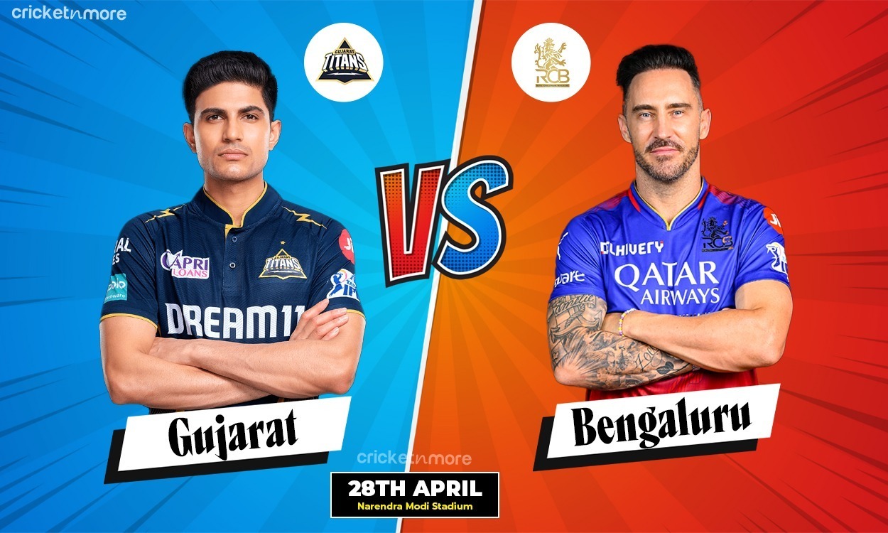 GT vs RCB: 45th Match, Dream11 Team, Indian Premier League 2024