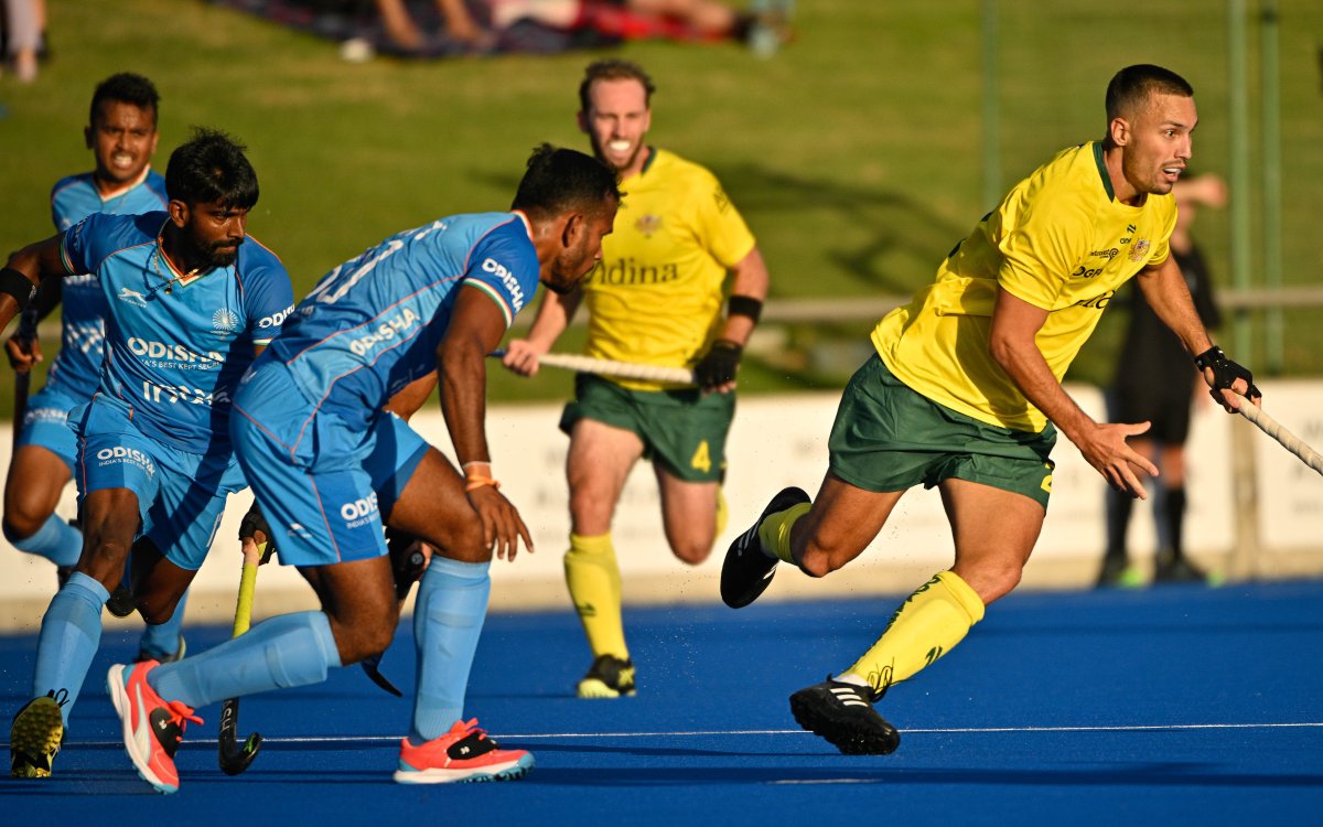 Indian Men’s Hockey Team Goes Down 1-5 To Australia In Their Opening Game Of Tour