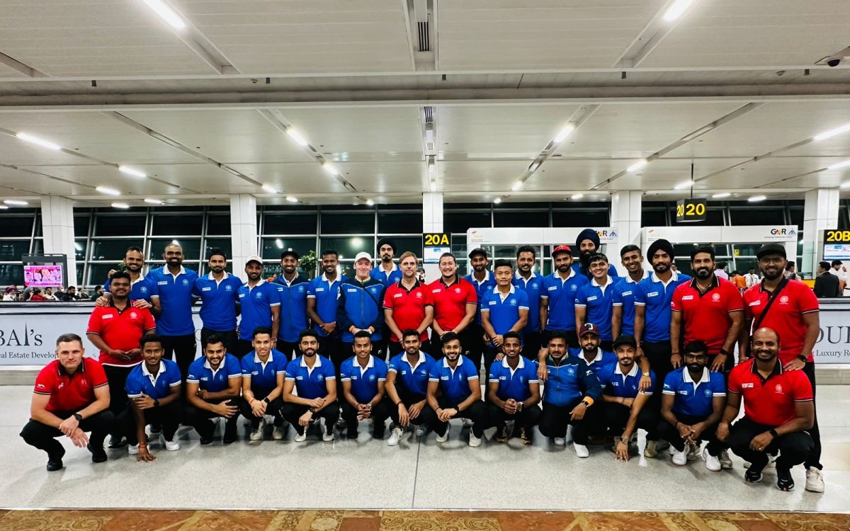 Indian Men s Hockey Team Leaves For Australia For 5-match Test Series