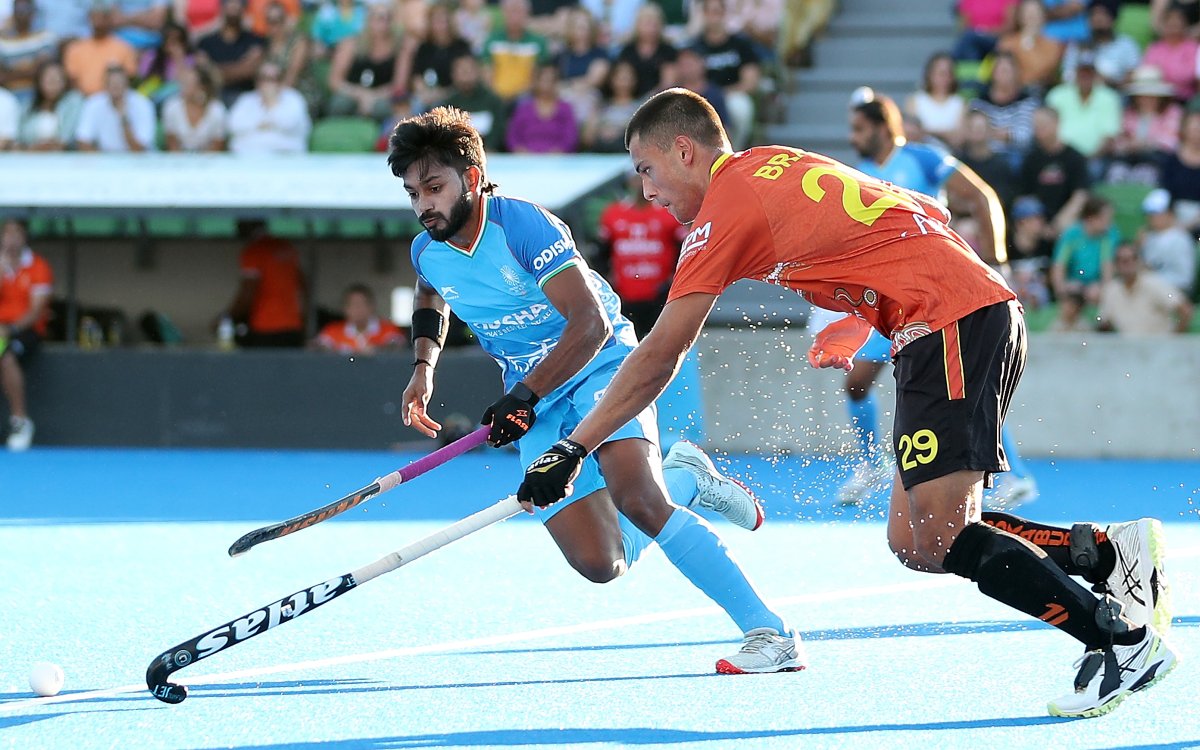 Indian men's hockey team loses 2-3 to Australia in thrilling last match of test series