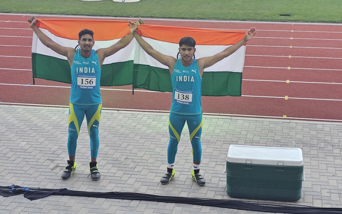 Indian throwers shine on Day 1 at Asian U20 Athletics Meet in Dubai