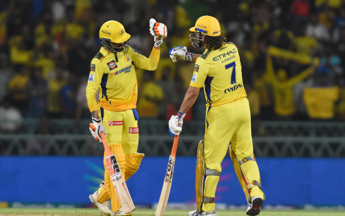 IPL 2024: Dhoni, Jadeja Power Chennai To 176 For 6 Against Lucknow