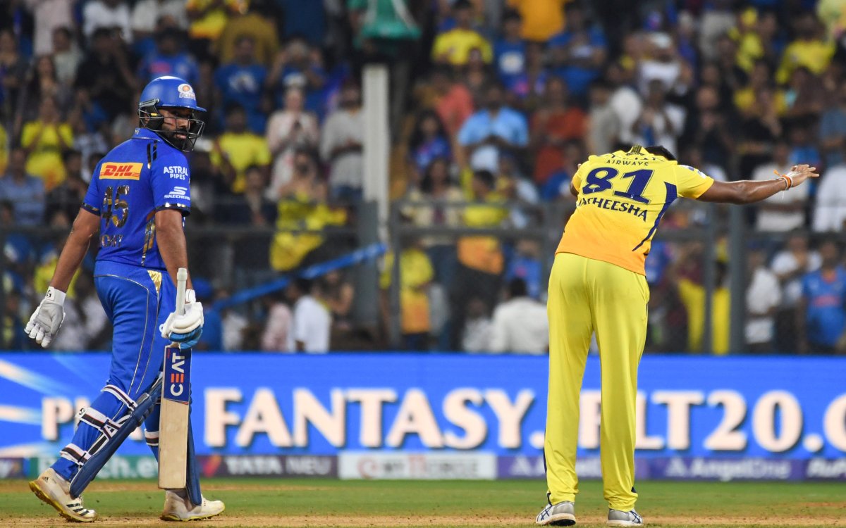 IPL 2024: Pathirana's 4-28 after superb knocks by Gaikwad, Dube and Dhoni tops Rohit's ton as CSK be