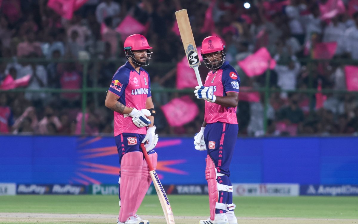 IPL 2024: Samson, Parag half-centuries lift Rajasthan to 196 for 3 against Gujarat