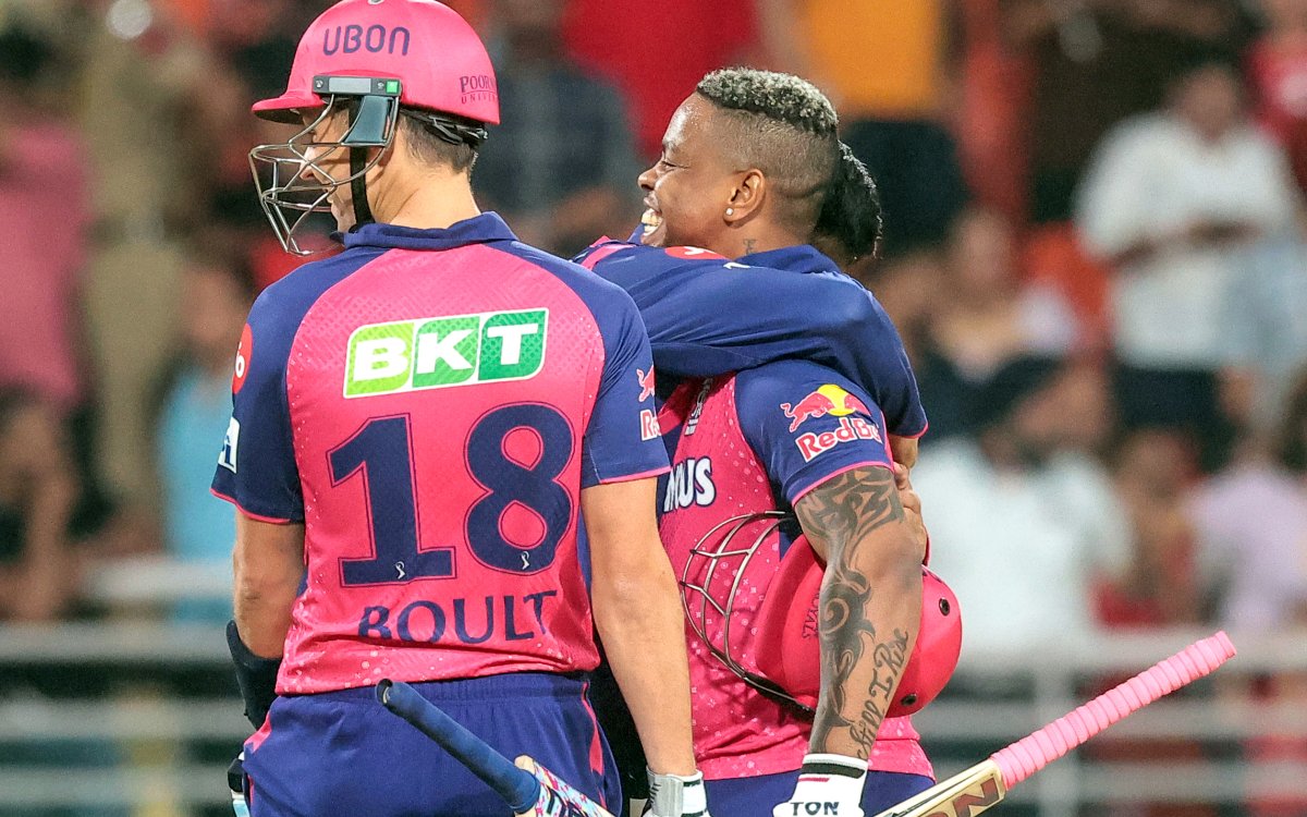 IPL 2024: Shimron Hetmyer stars as RR beat PBKS by three wickets in low-scoring thriller (ld)