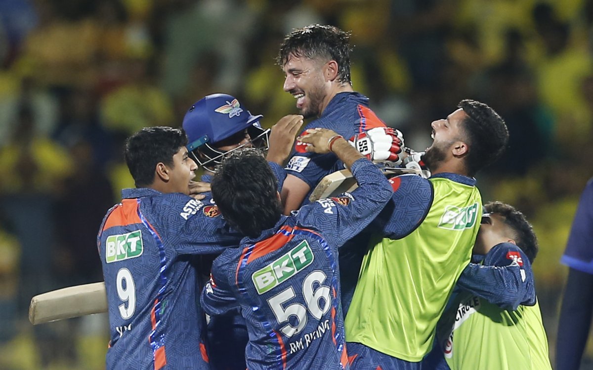 IPL 2024: Stoinis  124* Tops Gaikwad s 108*, Helps Lucknow Conquer Fortress Chepauk (Ld)