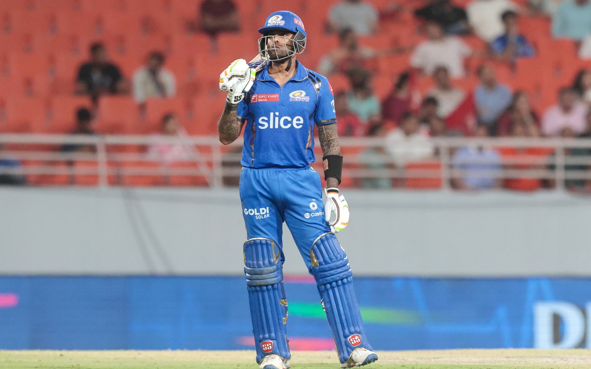 IPL 2024: Suryakumar Yadav's 78 powers Mumbai Indians to 192/7 against Punjab Kings