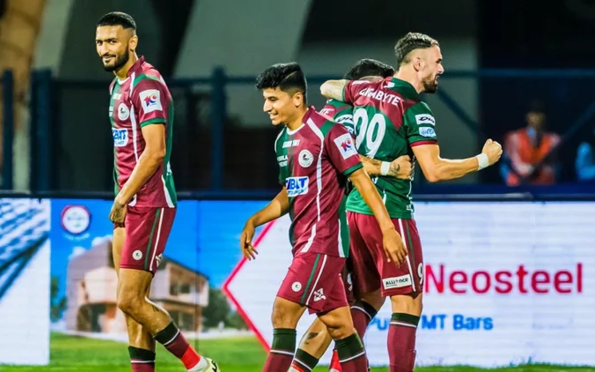 ISL:  Mohun Bagan Super Giant Set The Date For League Winners Face-off Against Mumbai City FC With A Dominant 4-0 Win Against Bengaluru FC