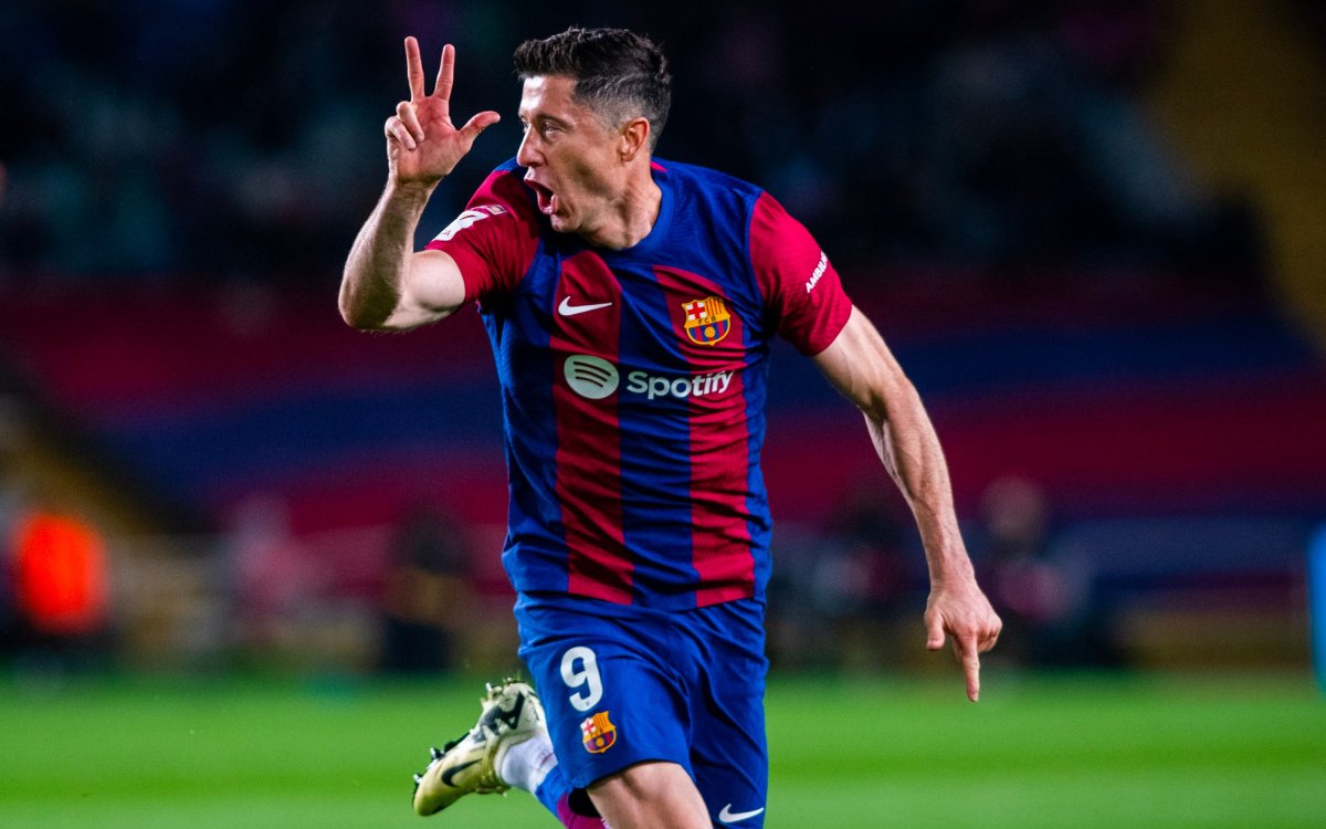 LaLiga: Lewandowski Hat-trick Puts Barca Back To Second Ahead Of Girona Showdown