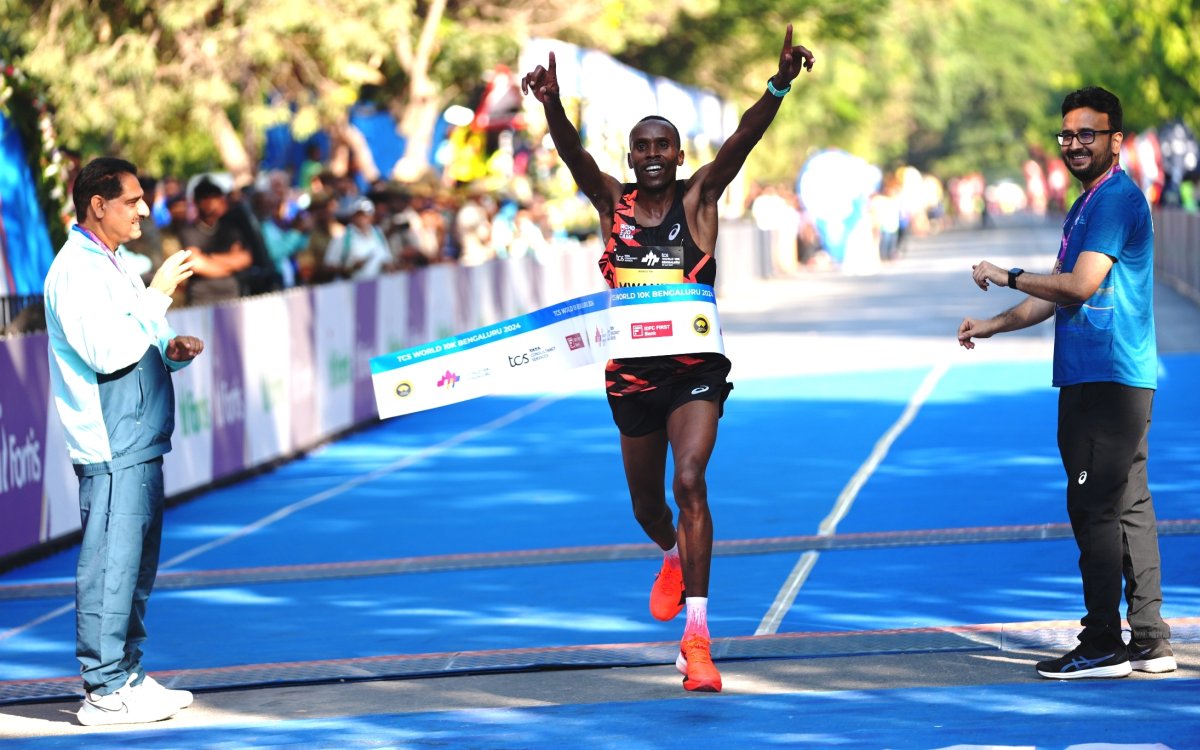 Lilian Kasait, Peter Mwaniki Reign Supreme In World 10K Bengaluru 2024; Kiran Matre Best Among Indians At Fifth