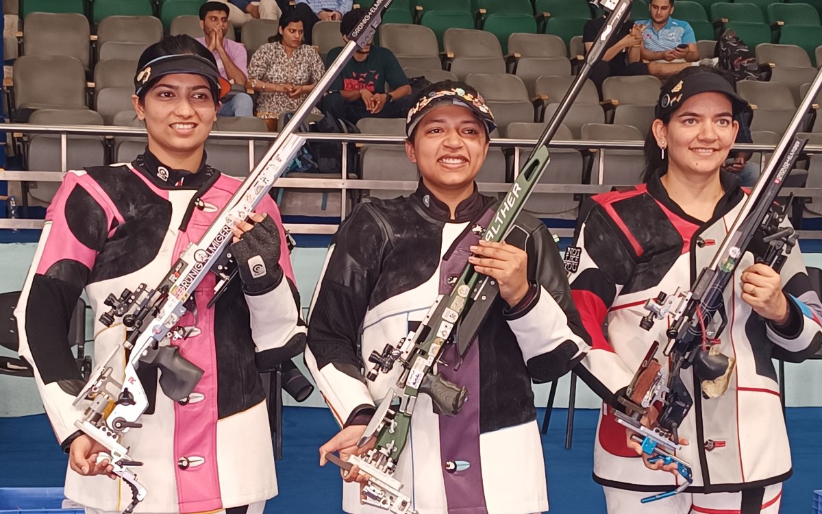 Shooting: Sift, Niraj, win first Olympic Selection Trials in 3P