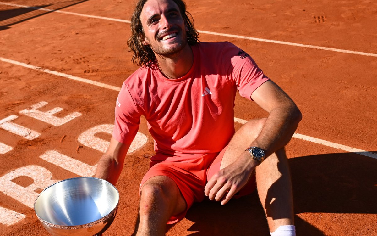 Tsitsipas beats Ruud for third Monte-Carlo title