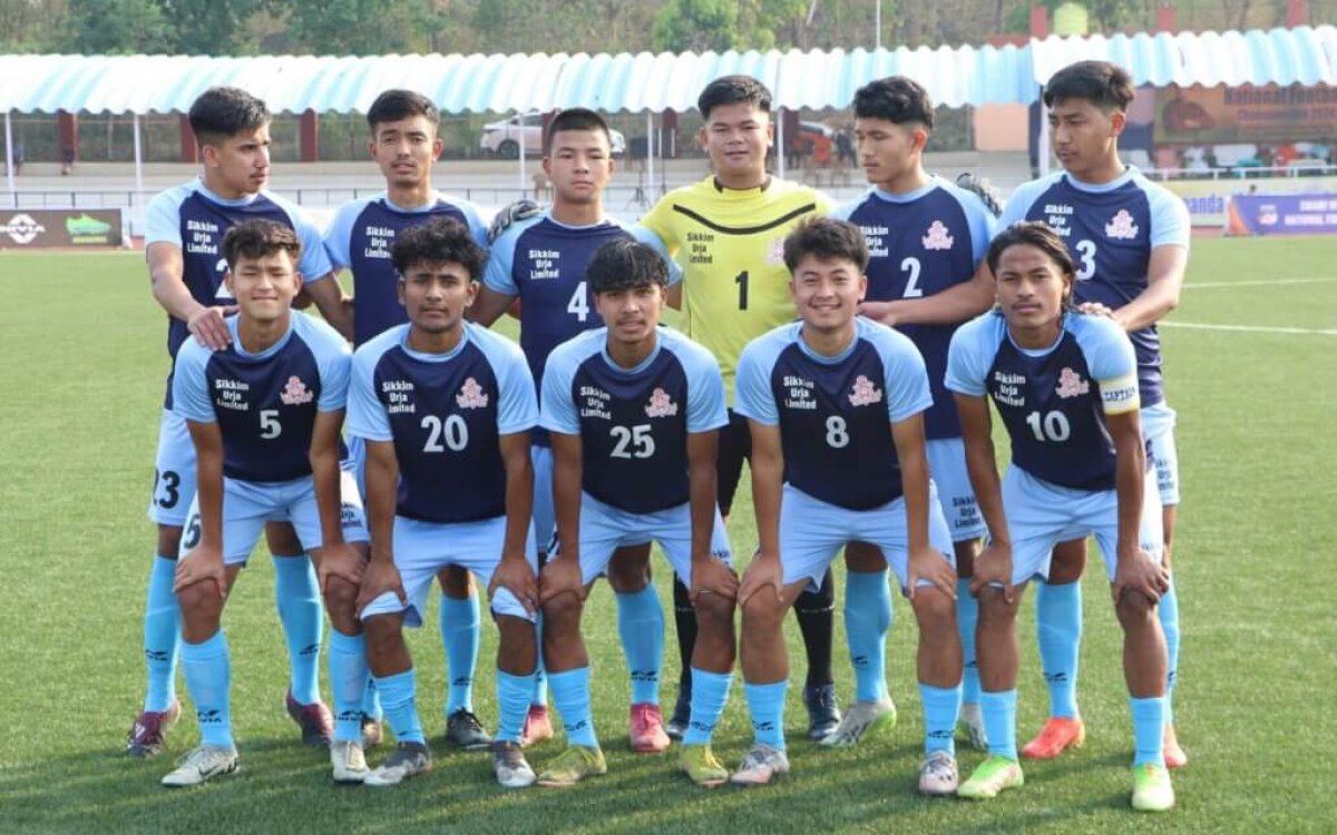 U20 Men s Football Nationals: Sikkim, Telangana Prove Too Good In Big Wins