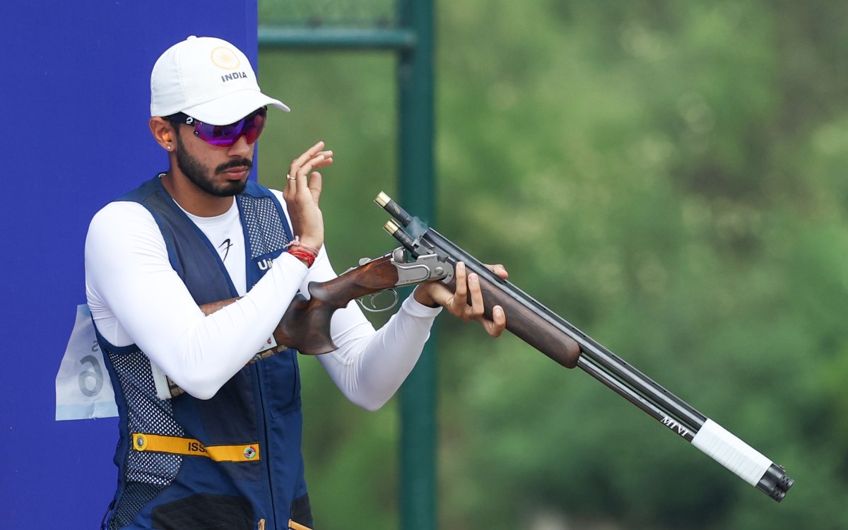 Anant Jeet Best Indian In Baku On Day One Of Skeet Qualifications