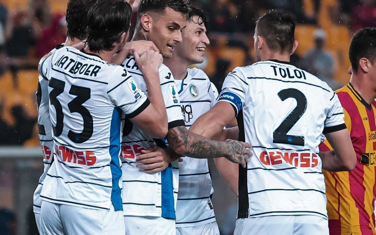 Atalanta back into Champions League after victory over Lecce