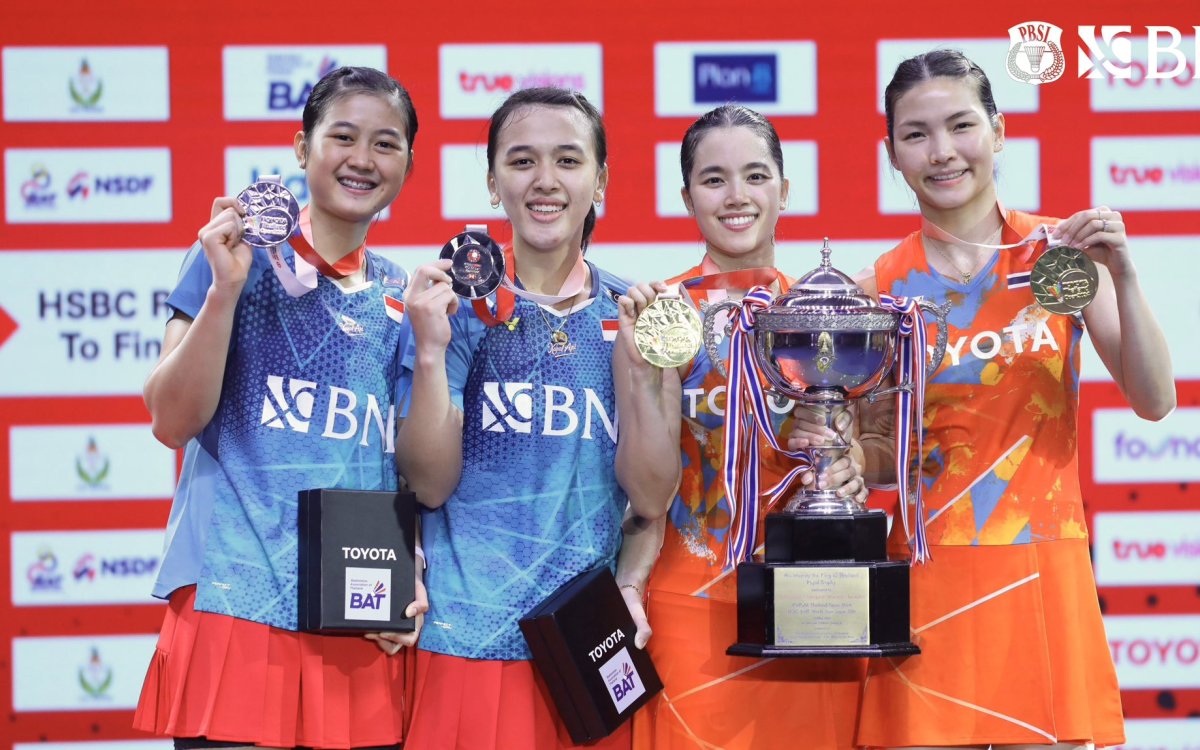 Badminton: China's young pair wins mixed doubles title at Thailand Open