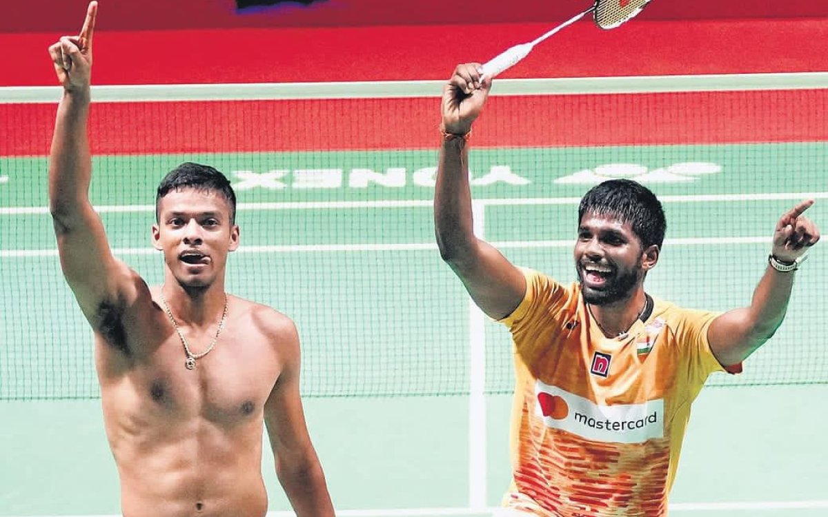 Badminton: Satwik-Chirag claims top spot in latest men’s doubles BWF rankings