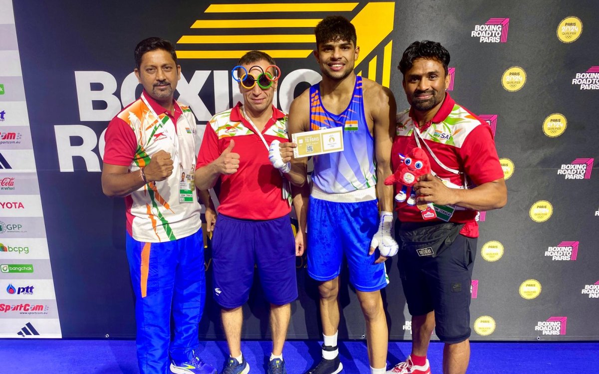 Boxing World Qualifiers: Clinical Nishant Dev Seals Paris Olympic Quota, Ankushita Boro Misses Out (Ld)