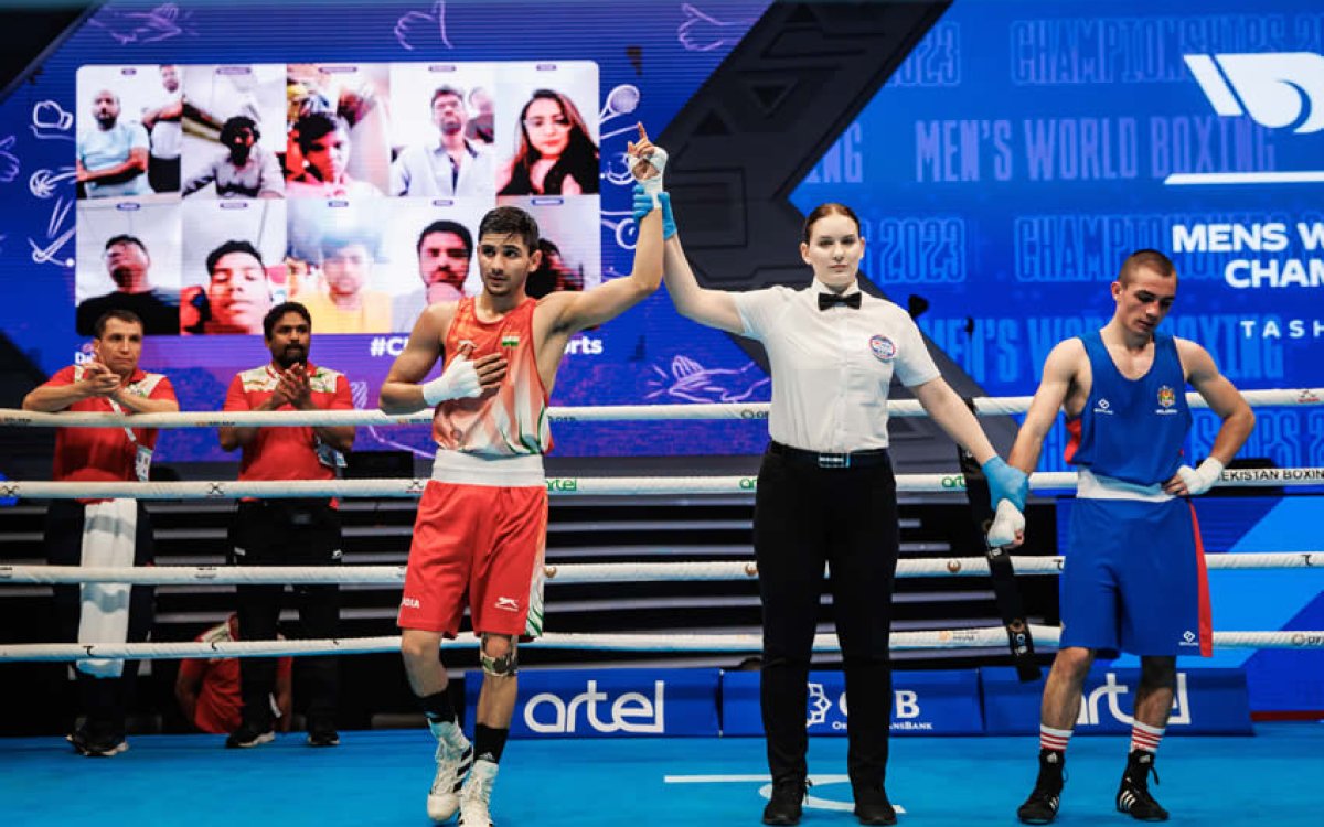 Boxing World Qualifiers: Nishant Dev, Sachin Siwach Register Convincing Wins To Reach Pre-quarters (Ld)