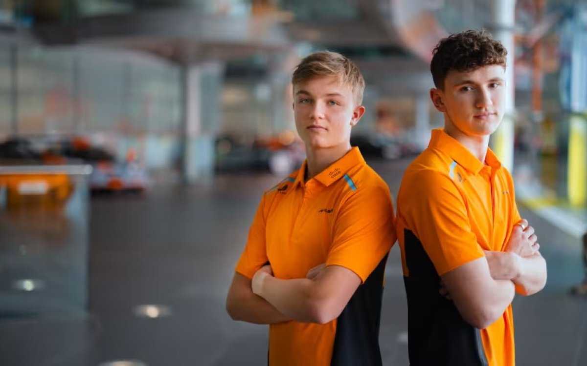 Dunne and Stenshorne join McLaren Driver Development programme