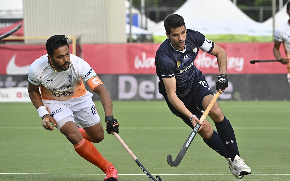 FIH Pro League: Harmanpreet scores hat-trick as Indian men’s hockey team beats Argentina 5-4