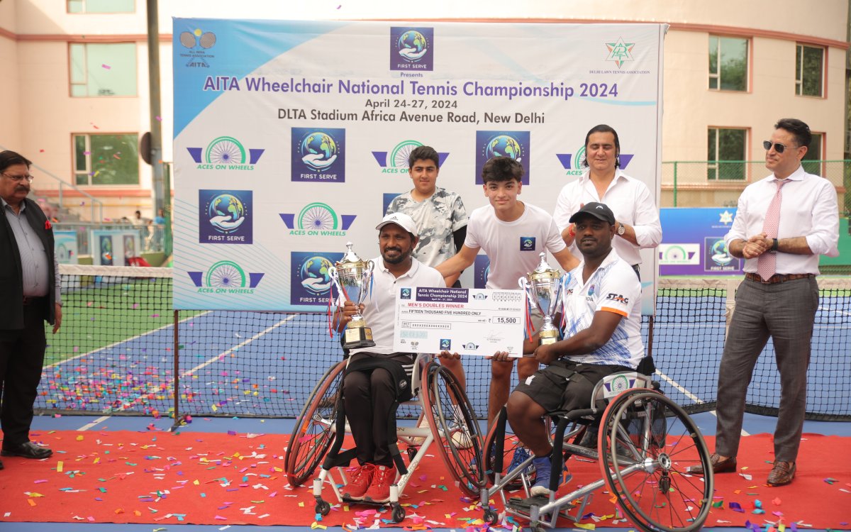 First Serve, AITA Partner To Empower Athletes Through Wheelchair Tennis Championship