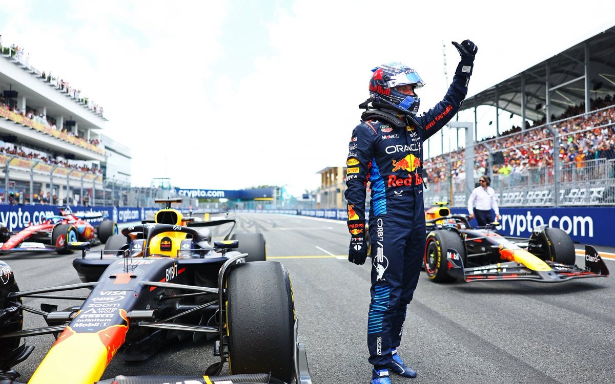 Formula 1: Verstappen Charges To Sprint Race Win Over Leclerc, Perez In Miami