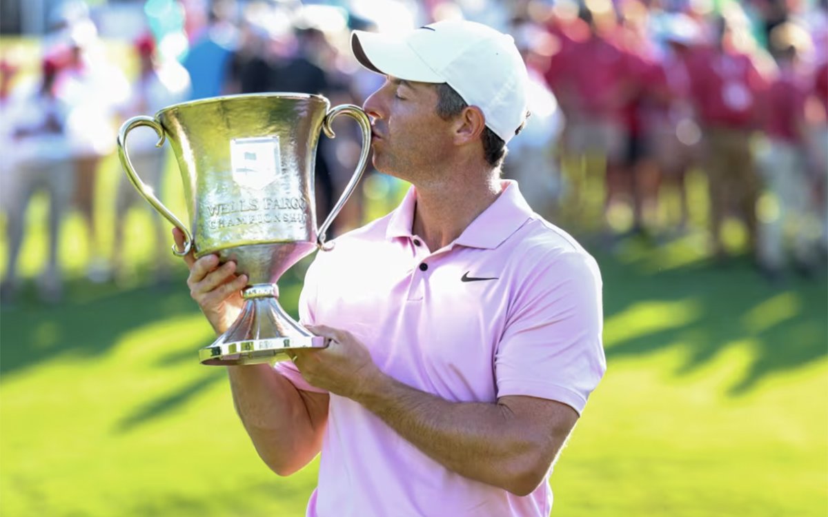 Golf: McIlroy Turns 2-shot Deficit Into 5-shot Win For 4th Wells Fargo Title