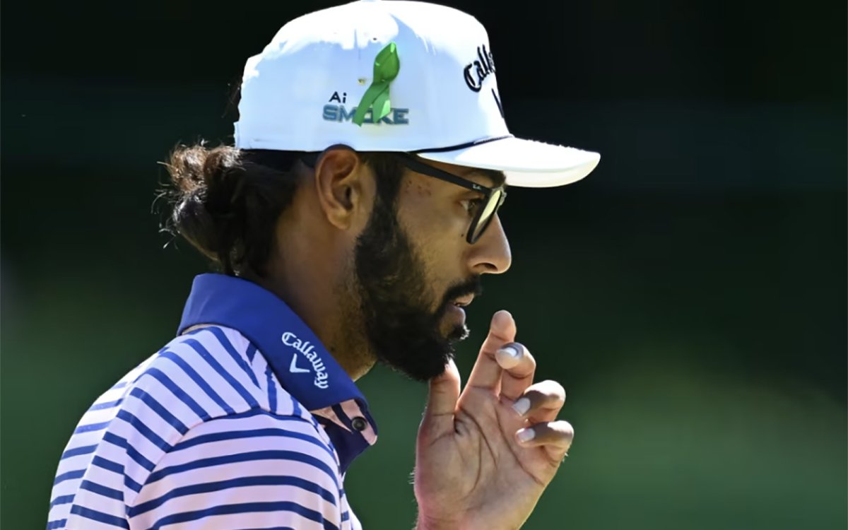 Golf: Playing for the departed Murray, Indian-American Akshay Bhatia shoots 69