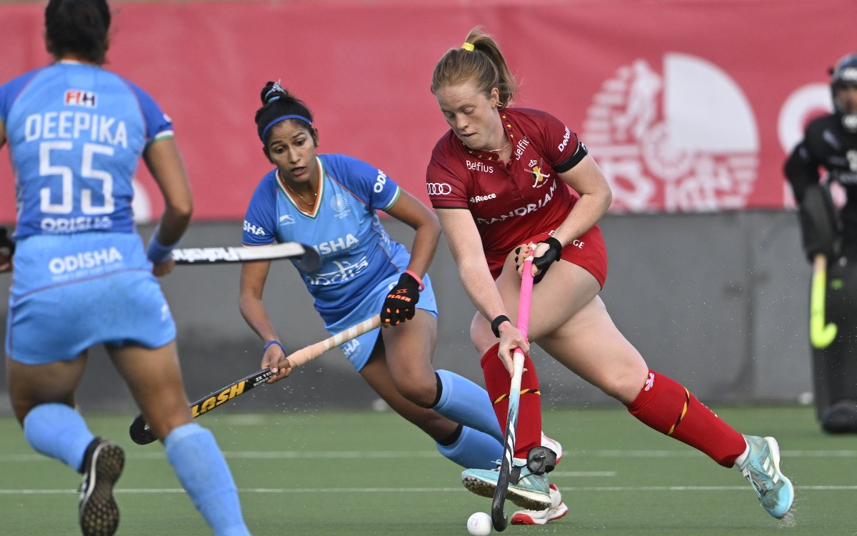 India women’s team falters 0-2 against Belgium in FIH Hockey Pro League