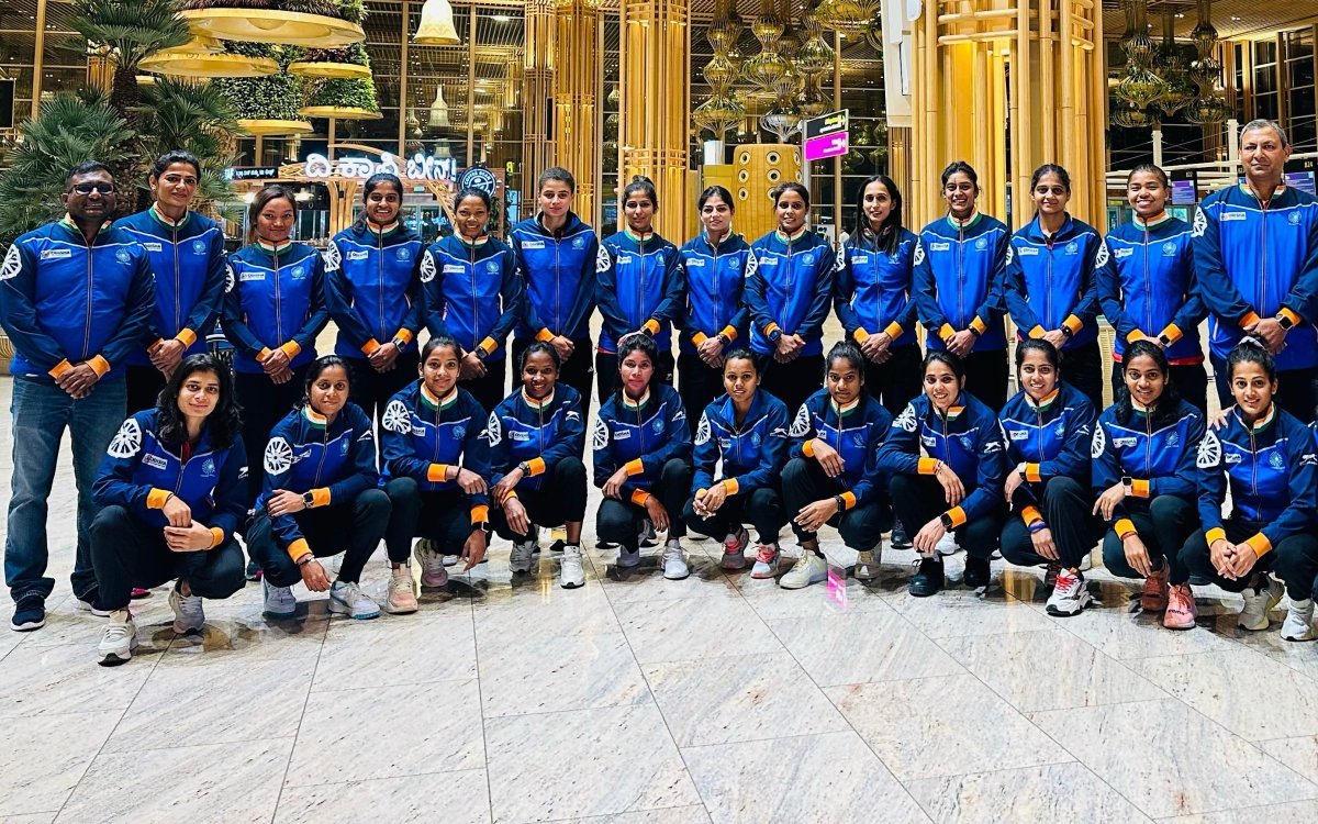 Indian Women Leave For FIH Hockey Pro League 2023-24 Matches In Europe