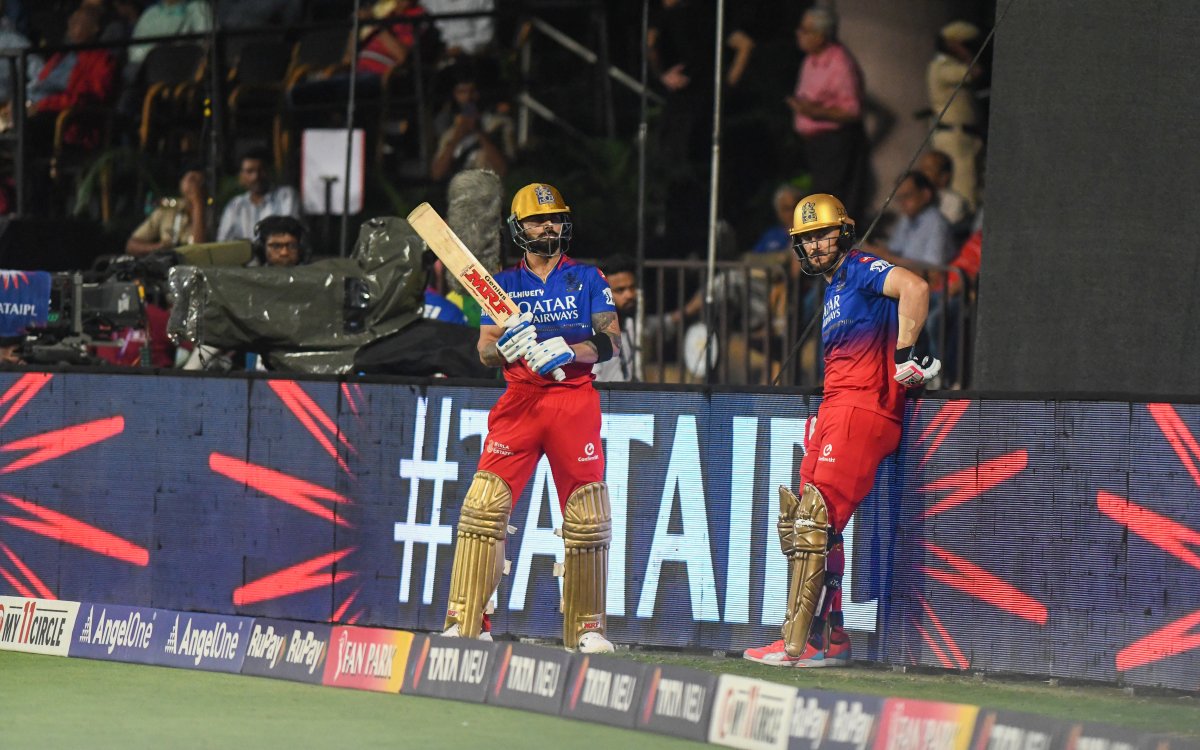 IPL 2024: RCB reach 31/0 in three overs before rain stops play in all-important clash against CSK