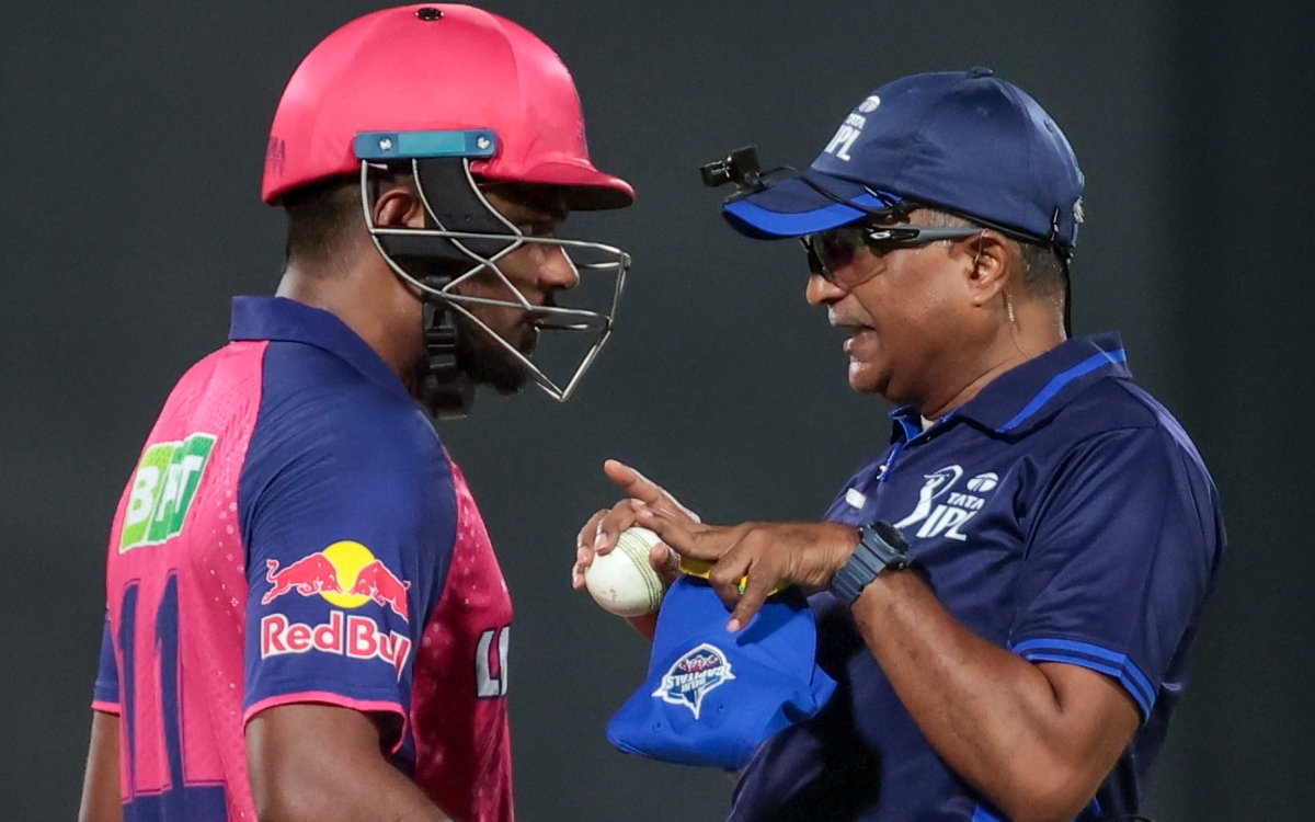 IPL 2024: Samson Penalised For Arguing With Umpires During DC V RR Match