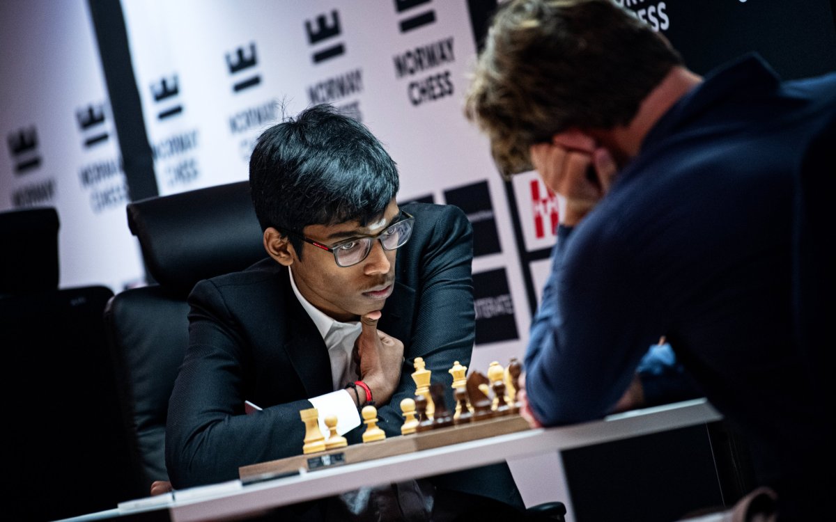 Latest global sensation: Praggnanandhaa's first win over Carlsen in classical chess sends netizens i