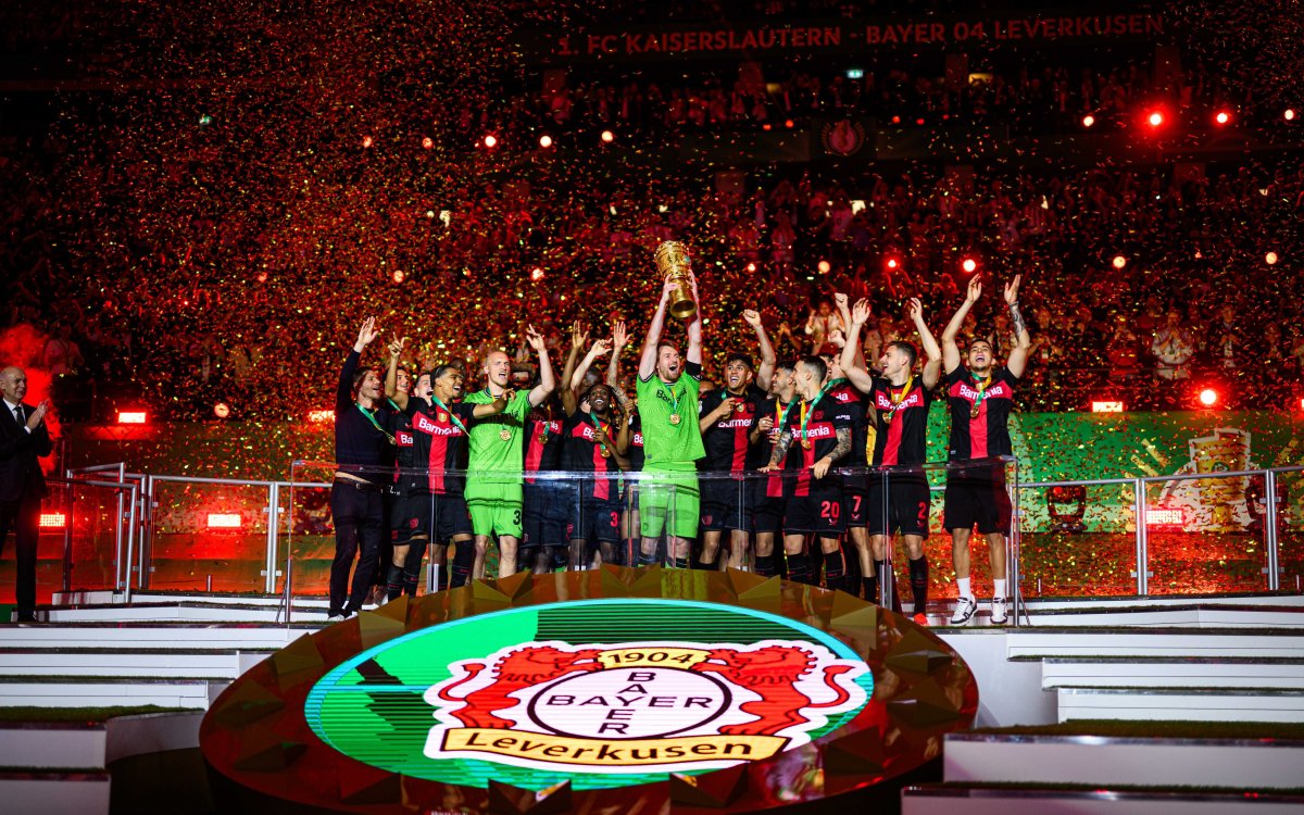 Leverkusen beat Kaiserslautern to lift German Cup title