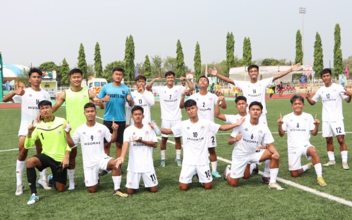 Mizoram Score 7 Past Rajasthan; To Face Assam In QF Of U-20 Swami Vivekananda NFC